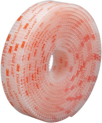 3M Klettband zum Aufkleben transparent B: 25 mm, L: 1,25 m - Bild 1