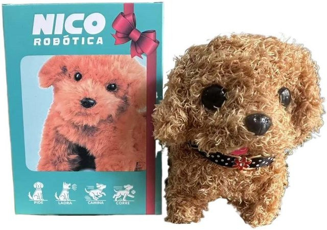Linyi toy Roboter-Welpe, interaktiver Plüsch-Roboterhund, ab 0 Jahren - Bild 1