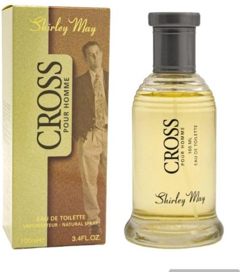 Shirley May Cross Eau de Toilette, 100 ml, Herren, holzig, würzig - Bild 1