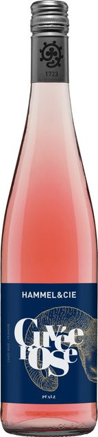 Hammel Cuvée Rosé Pfalz QbA feinherb Roséwein 2024 0,75 l - Bild 1