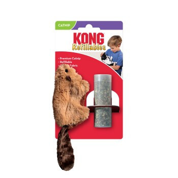 KONG Plüsch Biber, Catnip, Spielzeug - Bild 2
