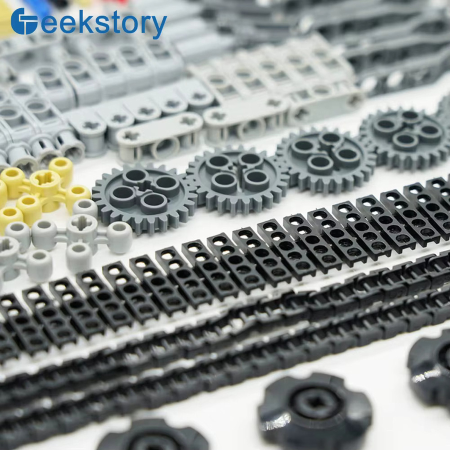 wishiot Technisches Gebäude Teile Kit, 768-teiliges Set - Bild 2
