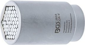 BGS Multi-Einsatz mit 3/4 Zoll Innenvierkant-Antrieb und Schlüsselweite 12 - 38 mm in Silber - Bild 1