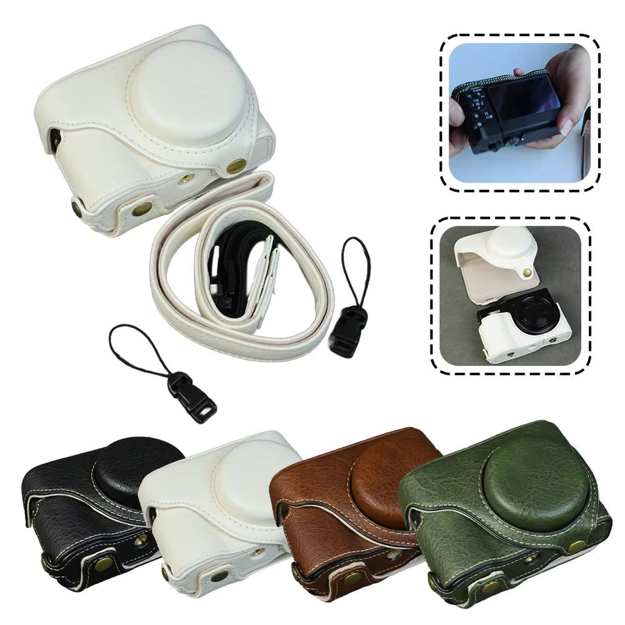 Tragbare Soft Armor Haut Kamera Schutzhülle für Panasonic Lumix DC-TZ99 und DC-ZS99 - Bild 2
