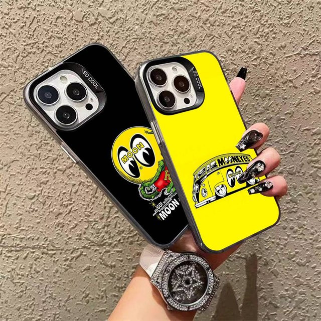M-Mooneyes Bunte Bedruckte Handyhülle für iPhone 11 bis iPhone 17 Pro Max Plus Mini - Bild 1