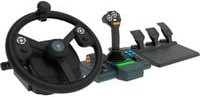 HORI Farming Vehicle Control System Simulator-Set für PC in Schwarz mit USB-C Anschluss - Bild 1