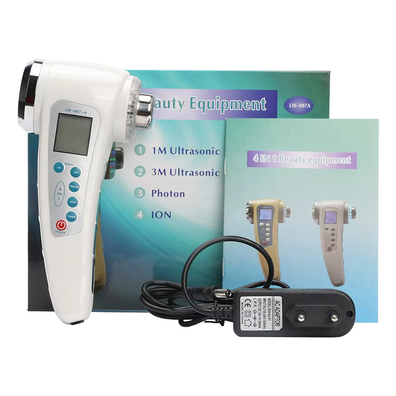 Vilnason Ultraschall Gesicht und Körper Massagegerät, 1 MHz 3 MHz, LED - Bild 2