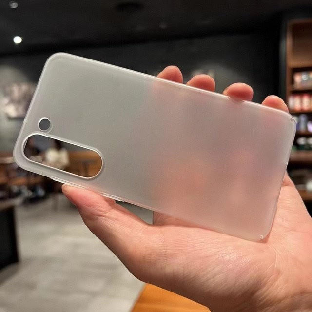 Matte transluzente Silikonhülle für Samsung Galaxy S26 S25 Ultra S24 S23 S56 S54 S16 A36 A17 A07 A55 A16 5G in Transparent - Bild 1