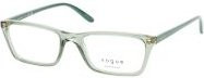 Vogue Eyewear VO 5667 Korrektionsbrille, Rechteckig, Vollrand, Green Transparent, Damen, Kunststoff - Bild 1