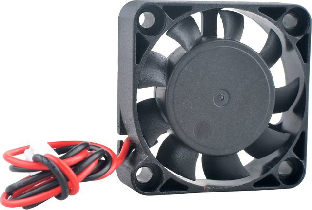 ANCHAOPU Mikro-Axiallüfter ACP4010 in Schwarz, B/T/H: 40 x 40 x 10 mm, Kühllüfter für Festplatten, Router und Industriecomputer - Bild 1
