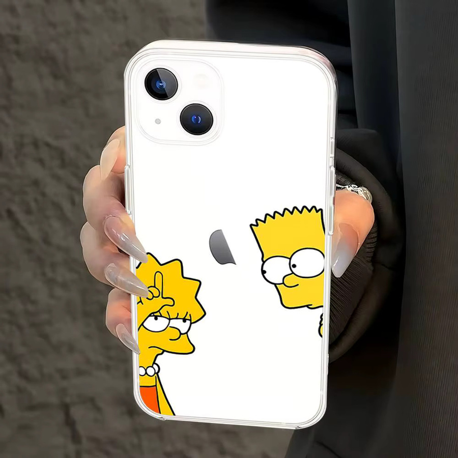 Mesuca Anime Handyhülle für iPhone 17 16 15 14 13 12 11 Pro Max Plus Transparent - Bild 3