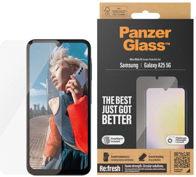 ScreenPro Schutzglas für Samsung Galaxy A25 5G in Transparent - Bild 1
