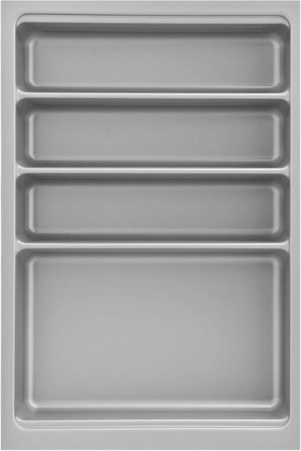 Agoform Besteckeinsatz-Set Scoop-2 aus Kunststoff mit Trenner, Silber, B/T/H: 47,4 x 31,6 x 5,9 cm - Bild 1