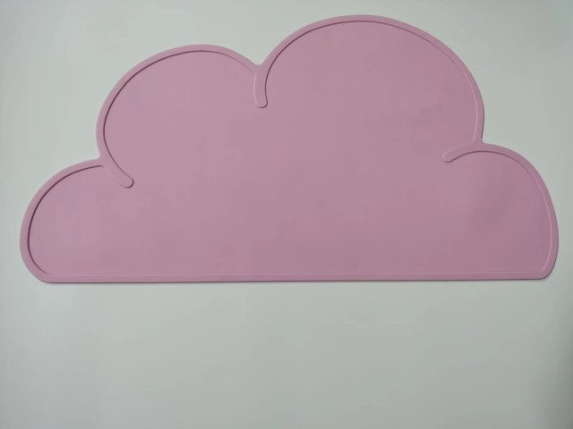 Yiran Furniture Silikon-Napfmatte für Hunde und Katzen in Pink, wasserdichte Futterunterlage mit hohen Lippen - Bild 1