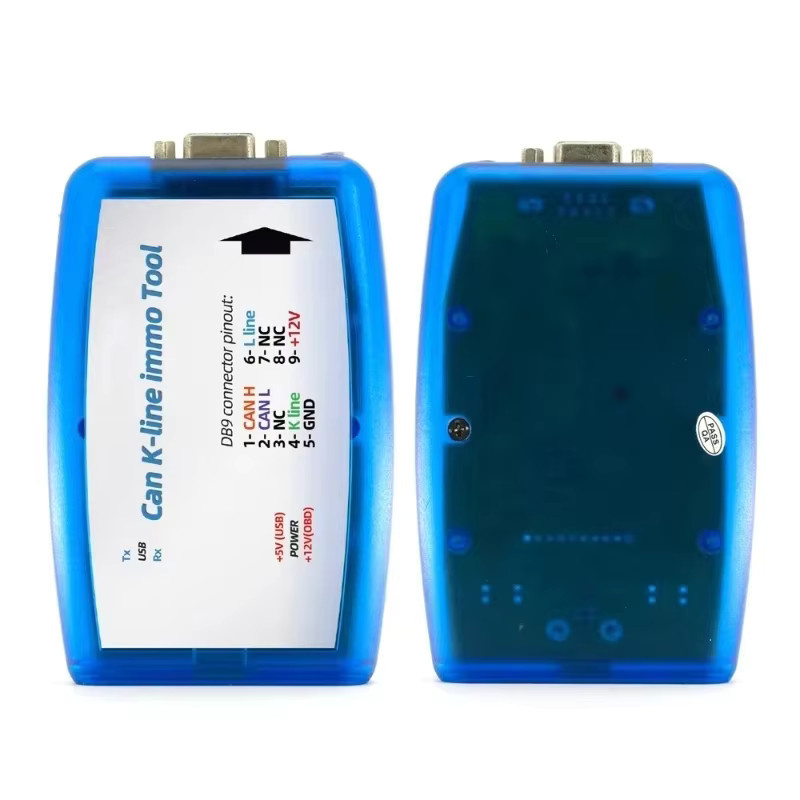 YIQIXIN OBD2 ECU Programmierer für Renault mit CAN und K-Line, Immo Tool zum Lesen und Schreiben von EEPROM und FLASH zur Wegfahrsperre-Codierung, Blau - Bild 2