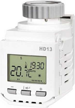Elektrobock 163 HD13 Elektronisches Heizkörperthermostat in Weiß - Bild 1