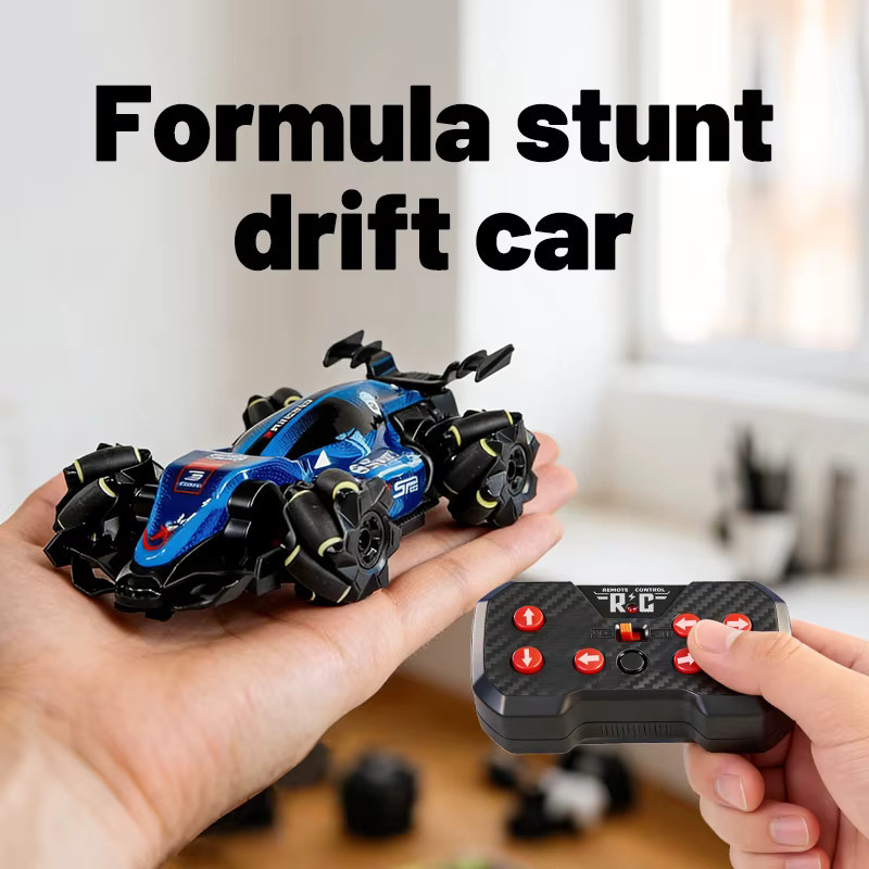 JIKEFUN Mini RC Auto Formel-Rennwagen, ferngesteuert, mit Licht - Bild 3