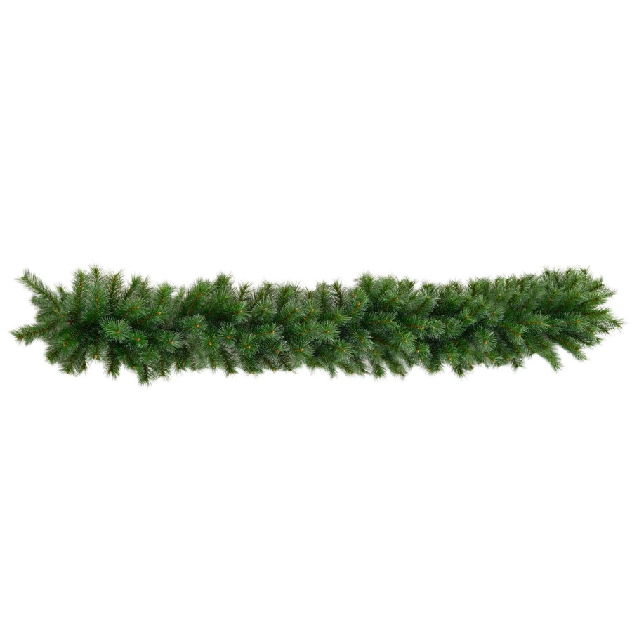 HOMCOM Weihnachtsgirlande aus Kunststoff und Metall in Grün, B/T/H: 180 x 30 x 30 cm - Bild 2