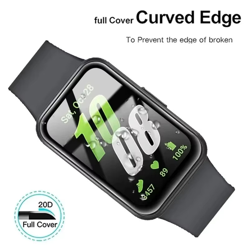 Samsung Hydrogel Glasfolie für Galaxy Fit 3, transparent, Silikon - Bild 5