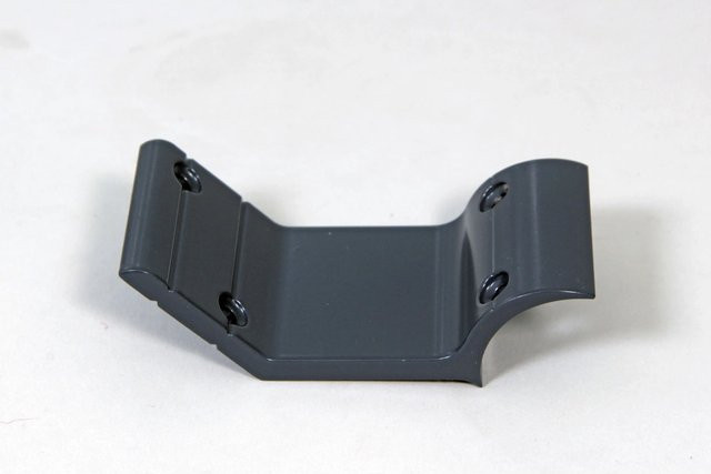 2er Set Handlaufkonsole aus Aluminium von dieda in Anthrazit matt für Holzhandläufe mit Ø 40 mm - Bild 1