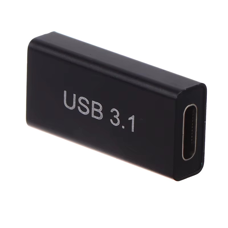 SAFENH USB 3.0 auf Typ C Konverter Adapter Gerade Schwarz - Bild 2