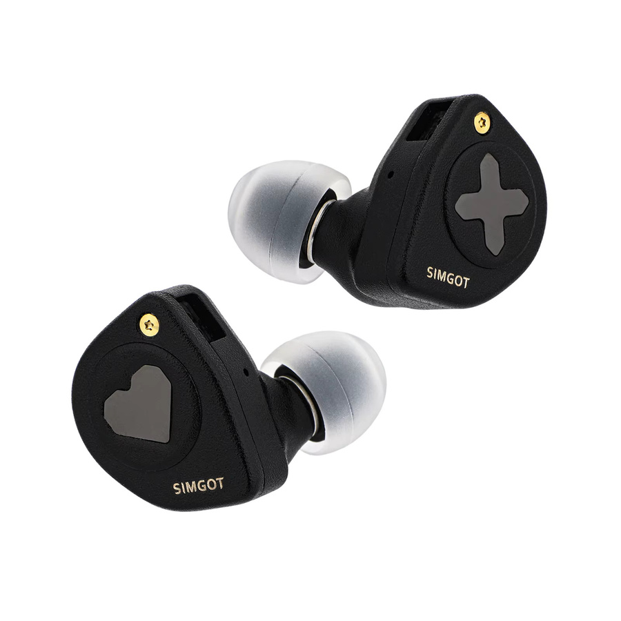 SIMGOT EW300 DSP In-Ear-Monitor Hybrid-Treiber Kabelgebundene Ohrhörer in Schwarz mit abnehmbaren DAC-Düsen - Bild 2