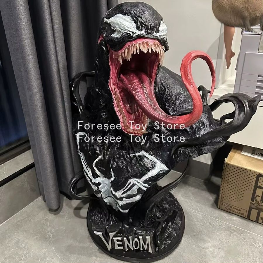 Bandai Venom Büste Figur in Schwarz, Höhe: 80 cm - Bild 3