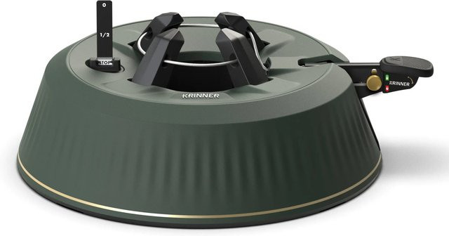 Krinner Christbaumständer X-240 für den Tisch, Durchmesser: 34 cm, Höhe: 11 cm - Bild 1