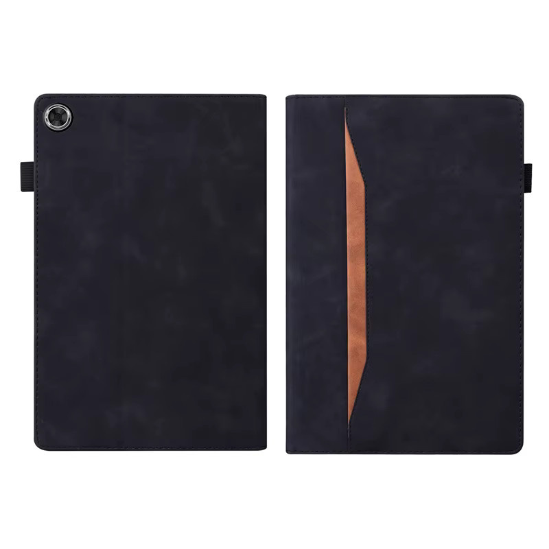 Luxus PU Leder Brieftasche Schutzhülle für Samsung Galaxy Tab A11 8,7 Zoll in Schwarz (SM-X130 X133) - Bild 2