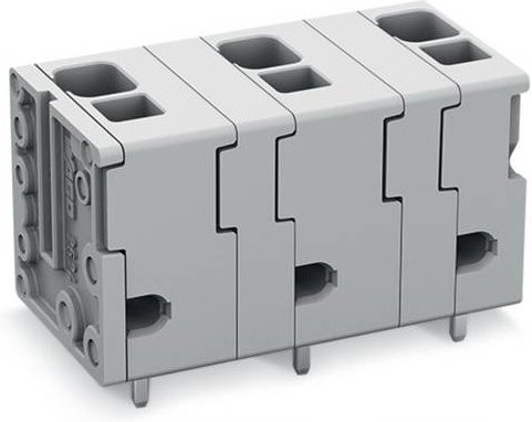 WAGO 2624-3507 Leiterplattenklemme Grau 20 Stück - Bild 1