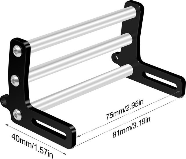 OGRC RC Frontstoßstange Push Bar Bumper Bull Bars, 1:10, Metall, Zubehör - Bild 1