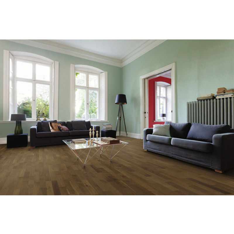 Living by HARO Parkett Schiffsboden Eiche Mocca braun naturgeölt B: 18 cm, T: 220 cm, H: 1,2 cm - Bild 2