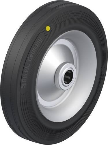 Blickle Schwerlast-Rad 93153V 252/25R-EL in Schwarz aus Stahl mit einem Durchmesser von 250 mm und einer Tragfähigkeit von maximal 295 kg - Bild 1