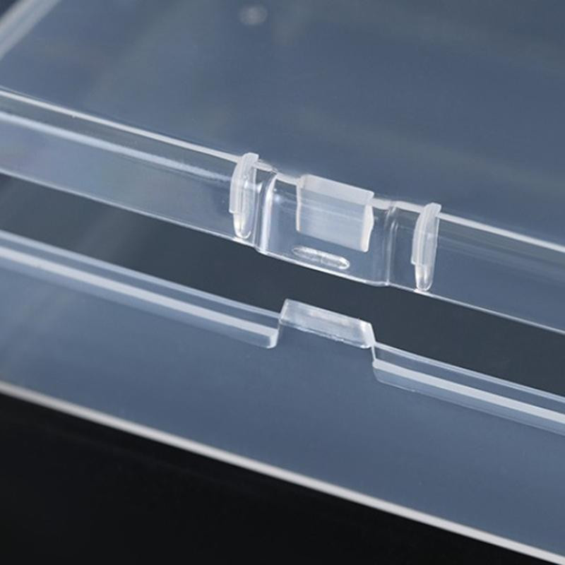 10 Stück Transparente Kunststoff-Aufbewahrungsboxen für Schmuck, Schreibwaren und Kleinteile - Bild 4