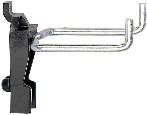 Raaco Werkzeughaken Clip 4-50mm Hammerhalter, Farbe: Silber, 3 Stück, B/T/H: 7,9 x 6,1 x 6,1 cm - Bild 1