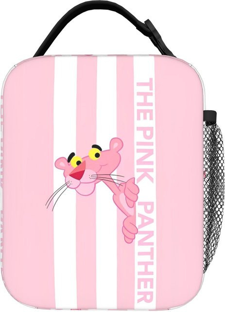 Bandai Pink Panther Thermotasche Pink, auslaufsichere und isolierte Lunchtasche für Männer und Frauen - Bild 1