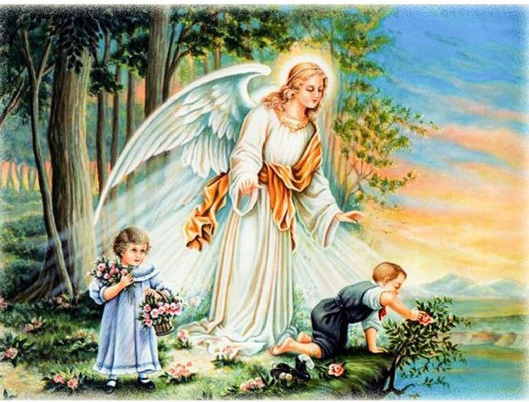FIYO Diamond Painting Set mit religiösen Ikonen im Querformat, Mehrfarbig, B/H: 30 x 30 cm - Bild 1
