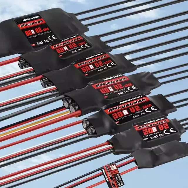 Hobbywing Skywalker V2 Bürstenloser ESC Geschwindigkeit Controler, mit Reverse Thrust Funktion - Bild 1