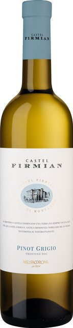 Castel Firmian Pinot Grigio, Trentino DOC, trocken, Weißwein, 2025, 0,75 l - Bild 1