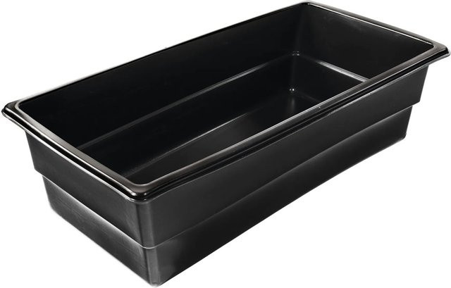 Heissner Teichbecken PE 380 aus Polyethylen, eckig, Schwarz - Bild 1