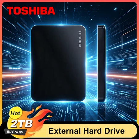 Toshiba Canvio Basics Externe Festplatte HDD 2TB USB 3.0 Schwarz