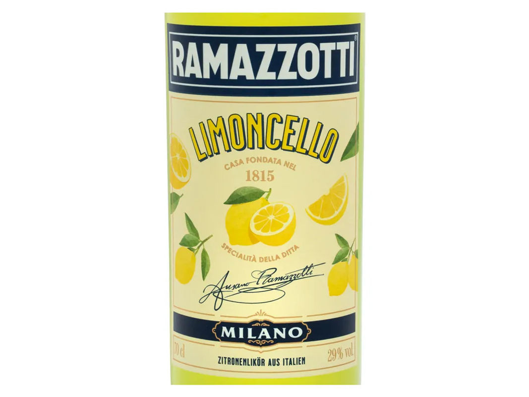 Ramazzotti Limoncello Liqueur aus Sizilien, 0,7 l, 29% Vol. - Bild 2