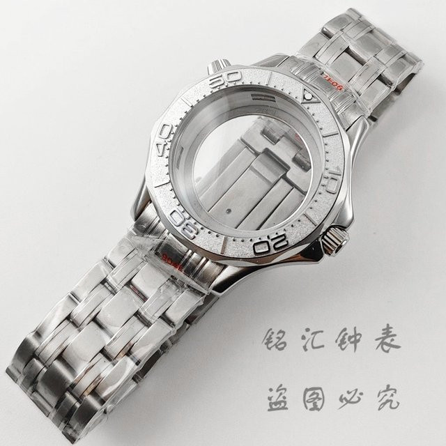 LIYAN Uhrengehäuse und Armband Edelstahl, Silber, Unisex - Bild 1