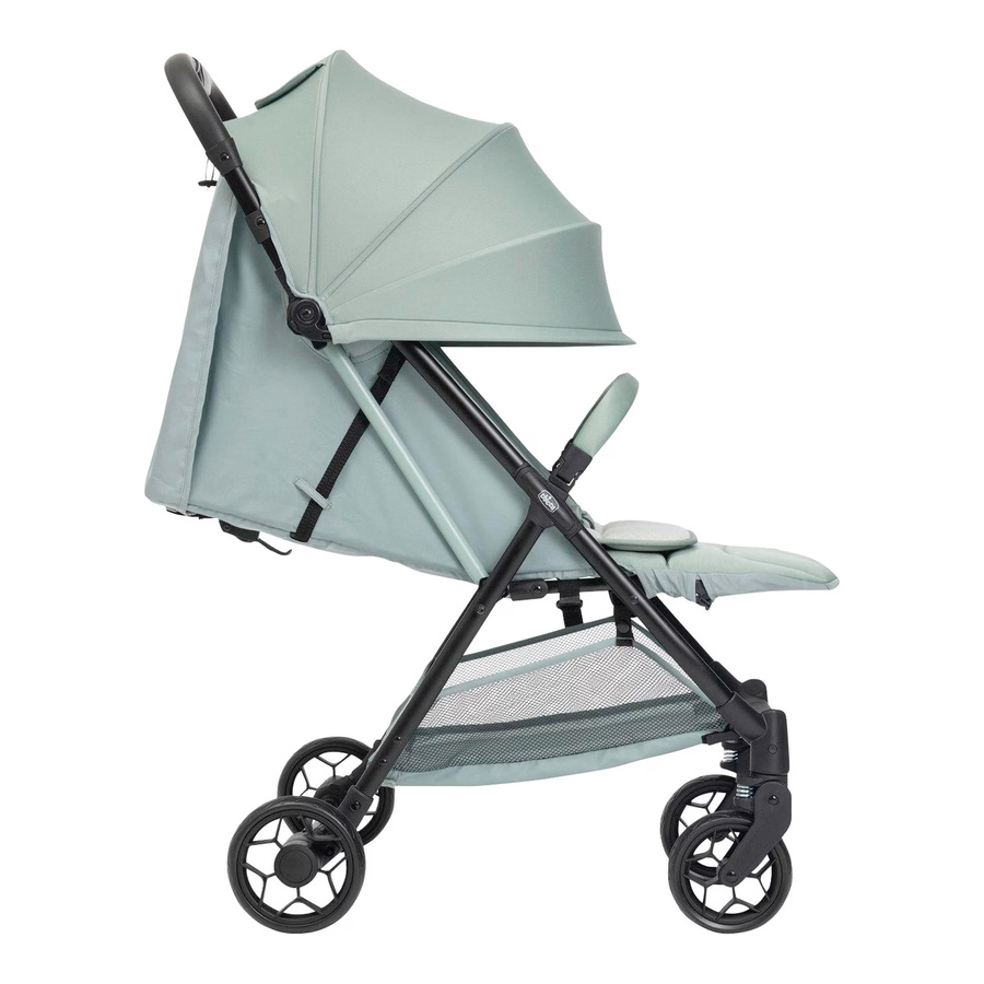 Chicco Buggy Taormina in Grün mit Schwenkrädern, Federung und Bio-Baumwolle - Bild 2