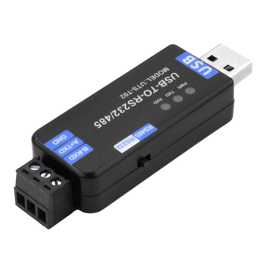 CH343G USB zu RS485/RS232 Kommunikationsmodul Bidirektionaler halbduplex serieller Leitungskonverter in Schwarz - Bild 4