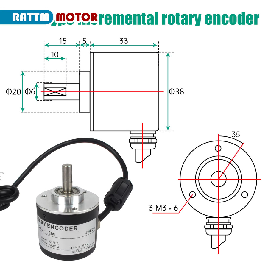 Elektronisches Controller-Kit für Drehmaschinen CD-210V WM210V MX-210V mit elektronischer Leitspindel von RATTMMOTOR - Bild 3