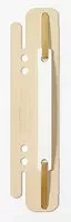 Leitz ALPHA Heftstreifen aus Kunststoff und Metall in Sand und Beige - Bild 1
