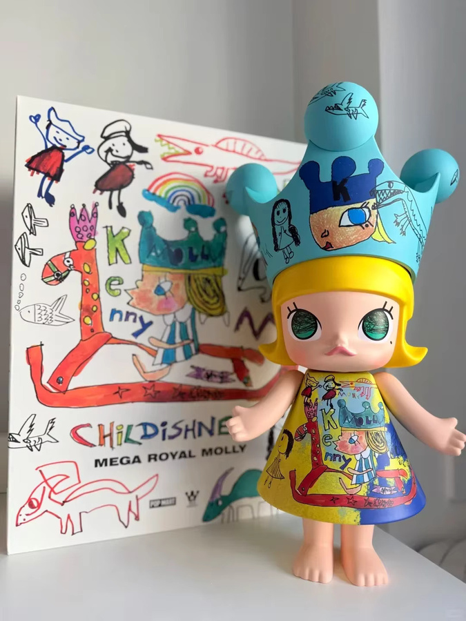 POPMART Mega Royal Molly Prinzessin Blind Box, Trendy Toy - Bild 1