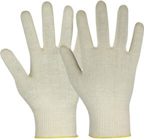 Hase Metz Seastar Unterziehandschuh aus SeaCell-Faser in Weiß, Größe 6 - Bild 1