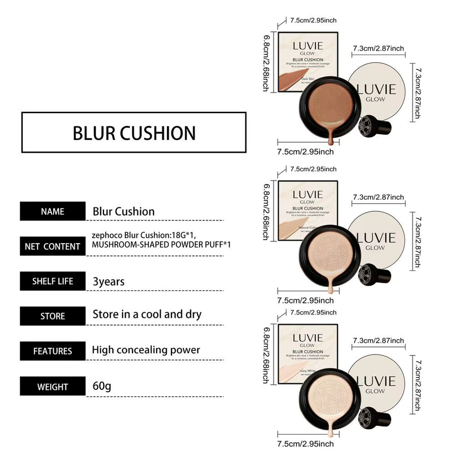 LUVIE GLOW CC Cream, glänzend, Unisex - Bild 5
